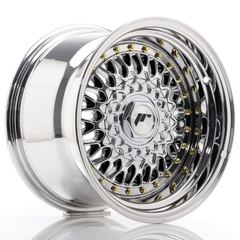 Jante Japan Racing JR-9 15x9" 4x100/108 ET10 | Chrome / Titane