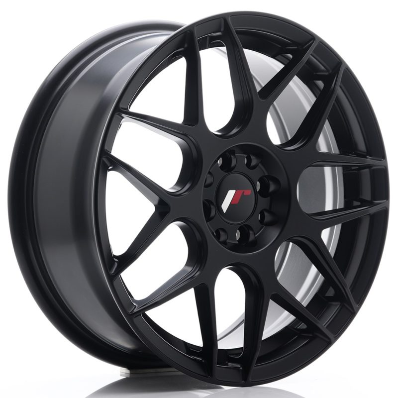 Jante Japan Racing JR-18 17x7" 5x100/114.3 ET40 | Noir Mat / Satiné