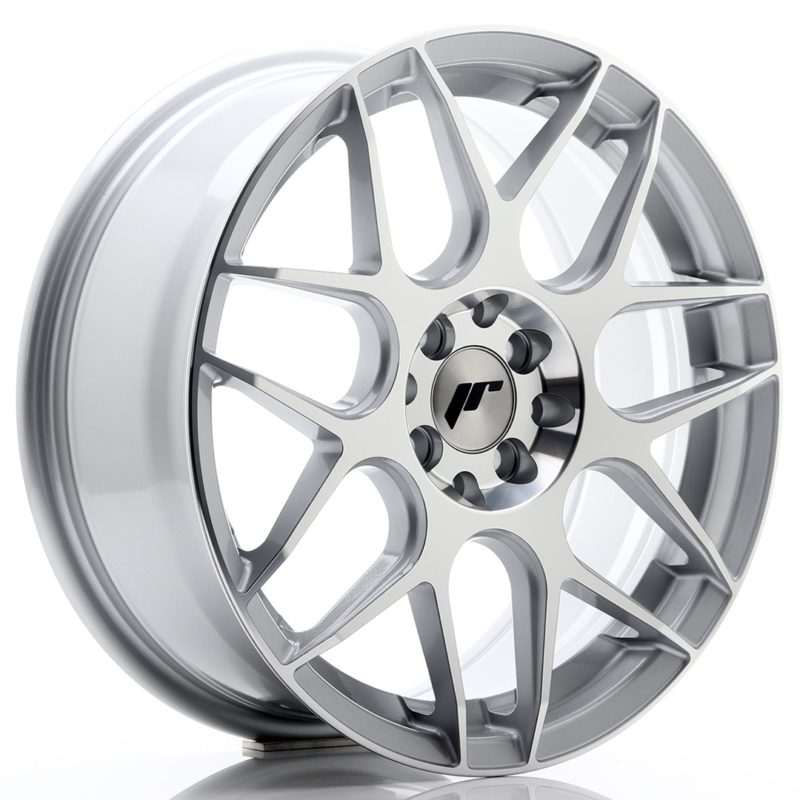 Jante Japan Racing JR-18 17x7" 5x100/114.3 ET40 | Gris Argenté / Poli