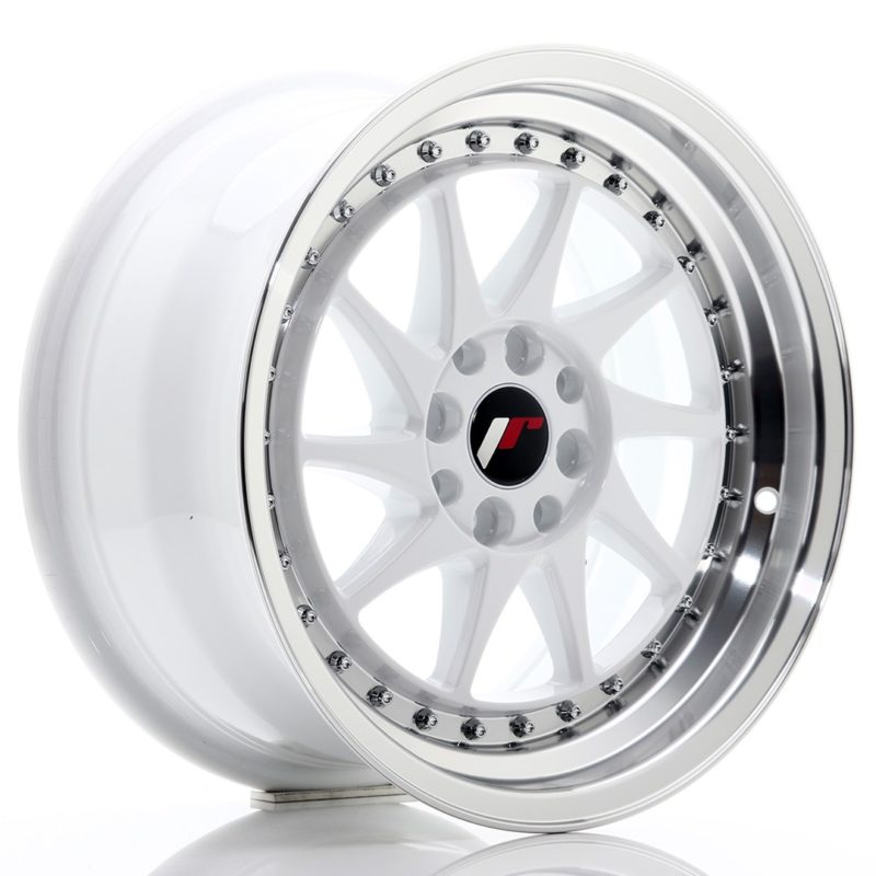 Jante Japan Racing JR-26 16x8" 4x100/108 ET25 | Blanc