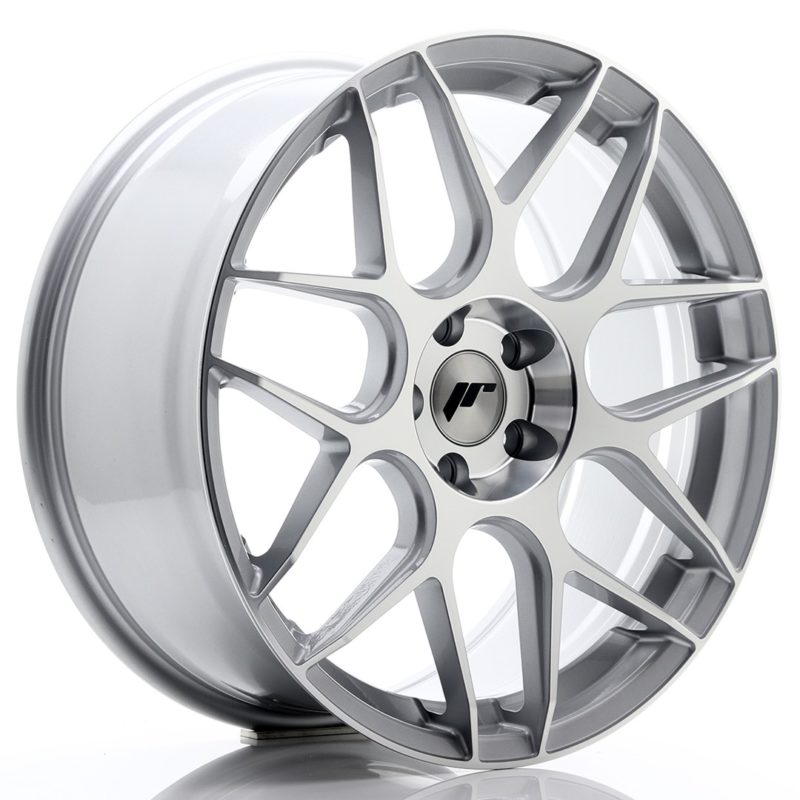 Jante Japan Racing JR-18 19x8.5" 5x112 ET35 | Gris Argenté / Poli