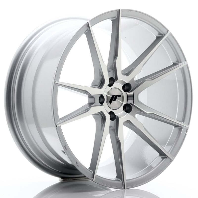 Jante Japan Racing JR-21 20x10" 5x112 ET40 | Gris Argenté / Poli