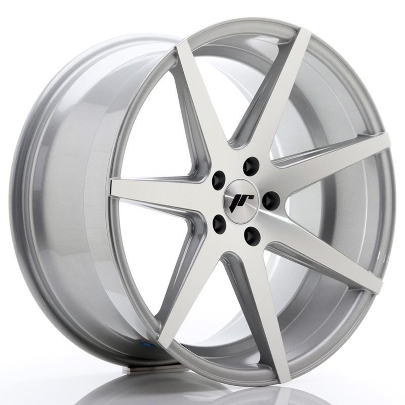 Jante Japan Racing JR-20 20x10" 5x112 ET40 | Gris Argenté / Poli