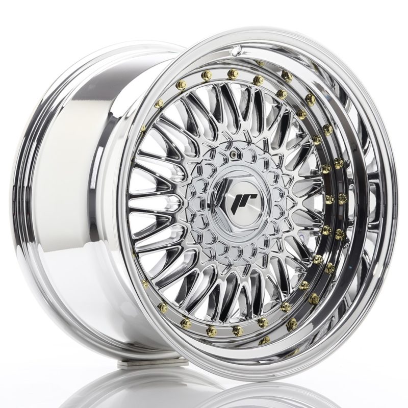 Jante Japan Racing JR-9 17x10" 5x112/120 ET20 | Chrome / Titane