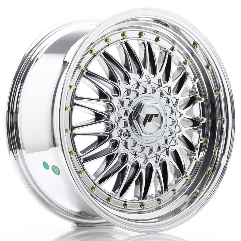 Jante Japan Racing JR-9 18x8" 5x112/120 ET35 | Chrome / Titane