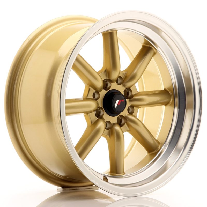 Jante Japan Racing JR-19 16x8" 4x100/114.3 ET0 | Or / Doré