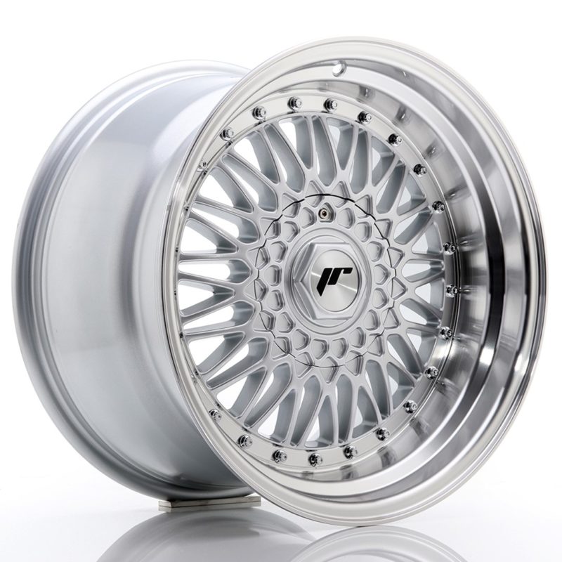 Jante Japan Racing JR-9 17x10" 5x112/120 ET20 | Gris Argenté / Poli