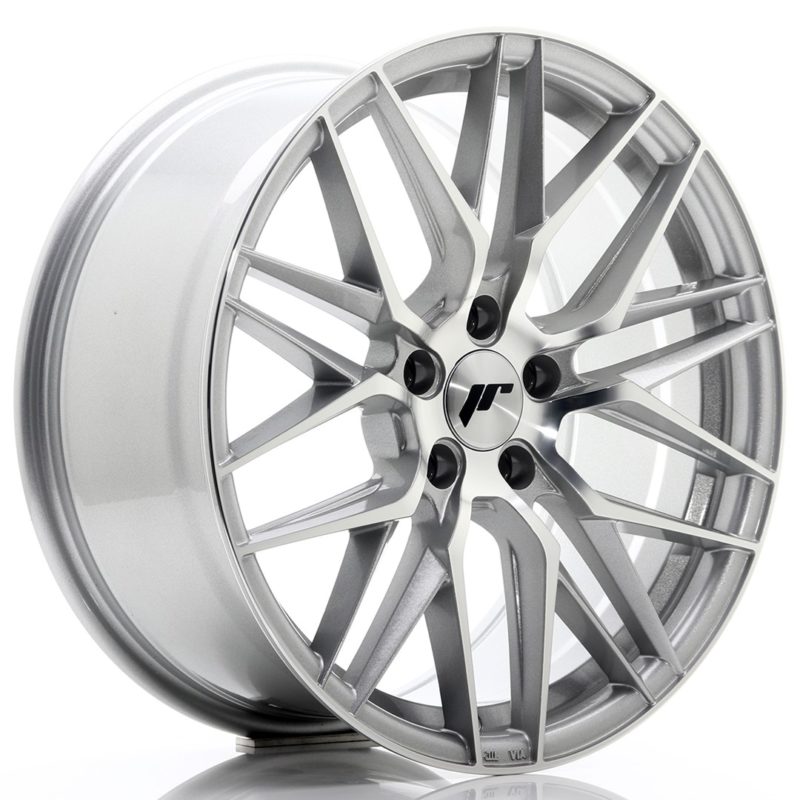 Jante Japan Racing JR-28 18x8.5" 5x112 ET40 | Gris Argenté / Poli
