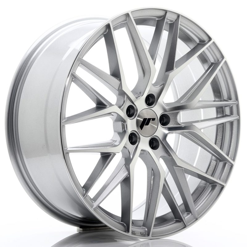Jante Japan Racing JR-28 20x8.5" 5x112 ET40 | Gris Argenté / Poli