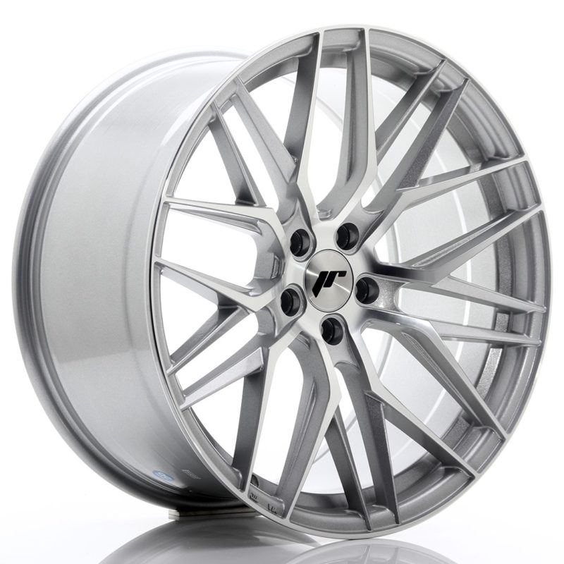 Jante Japan Racing JR-28 20x10" 5x112 ET40 | Gris Argenté / Poli