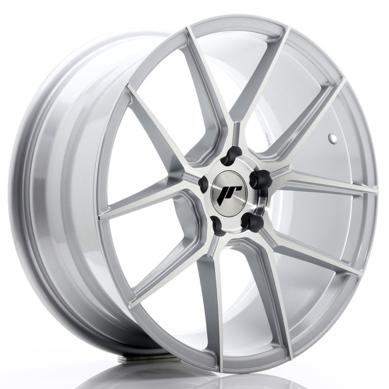 Jante Japan Racing JR-30 19x8.5" 5x112 ET40 | Gris Argenté / Poli