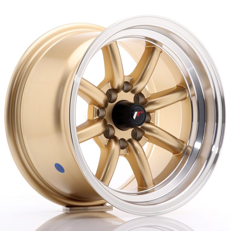 Jante Japan Racing JR-19 14x8" 4x100/114.3 ET-13 | Dorée