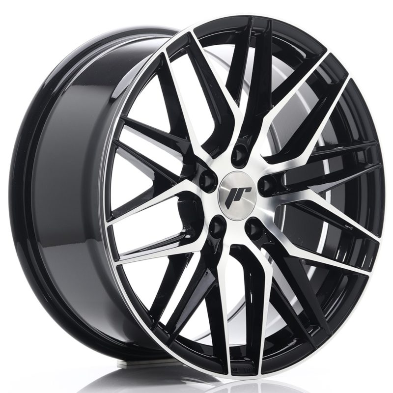 Jante Japan Racing JR-28 18x8.5" 5x112 ET40 | Noir / Poli
