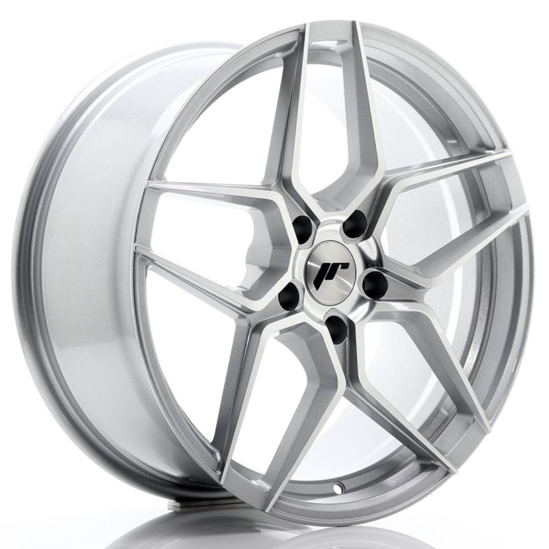 Jante Japan Racing JR-34 19x8.5" 5x112 ET40 | Gris Argenté / Poli