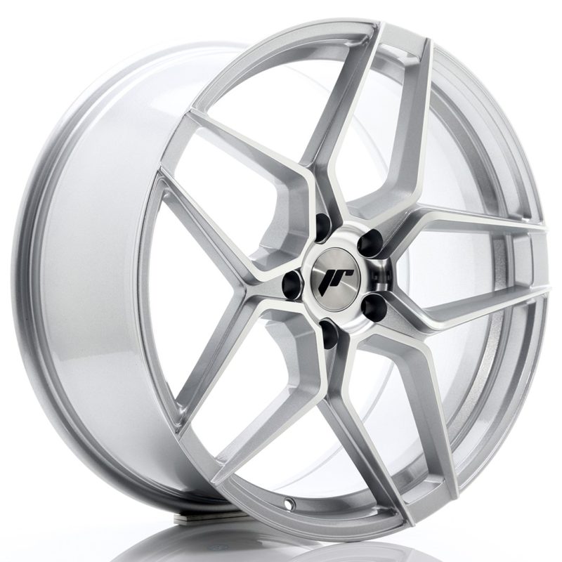 Jante Japan Racing JR-34 20x9" 5x112 ET40 | Gris Argenté / Poli