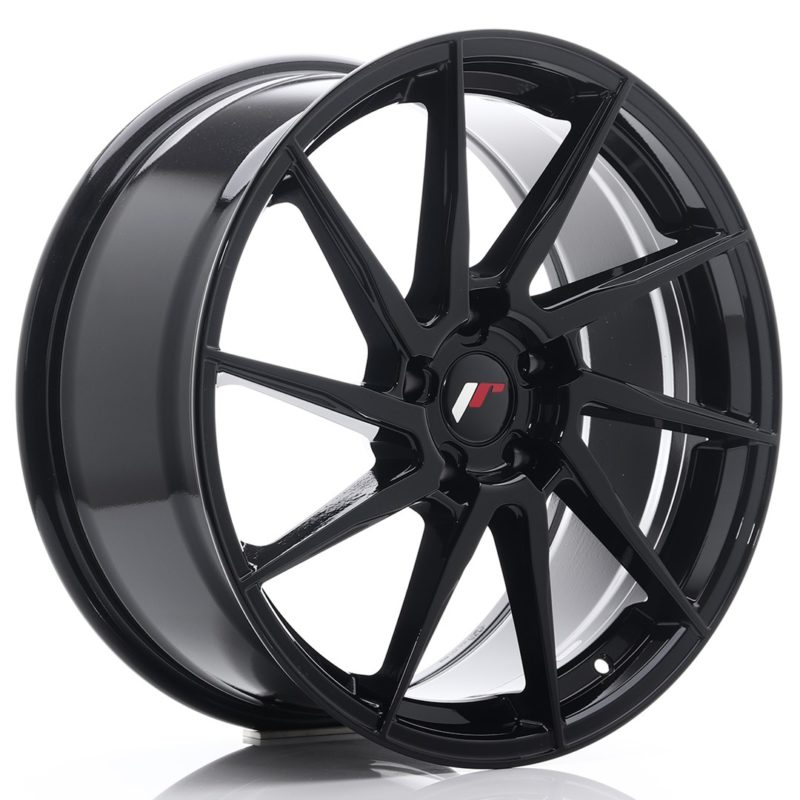 Jante Japan Racing JR-36 19x8.5" 5x112 ET45 | Noir Brillant