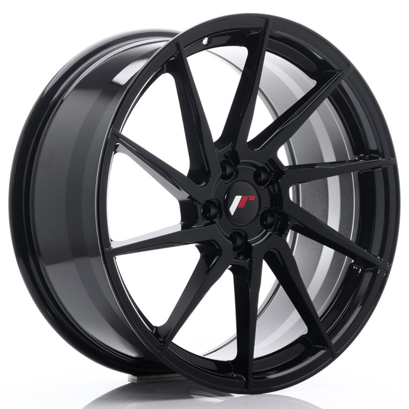 Jante Japan Racing JR-36 20x9" 5x112 ET38 | Noir Brillant