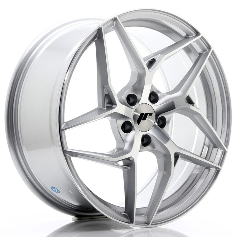 Jante Japan Racing JR-35 19x8.5" 5x112 ET45 | Gris Argenté / Poli
