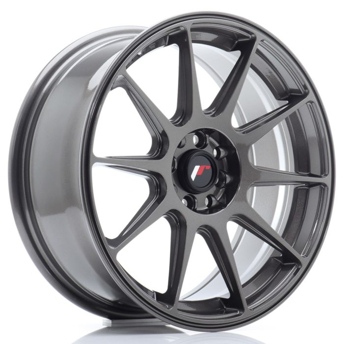 Jante Japan Racing JR-11 17x7.25" 4x100/114.3 ET35 | Hyper Gray