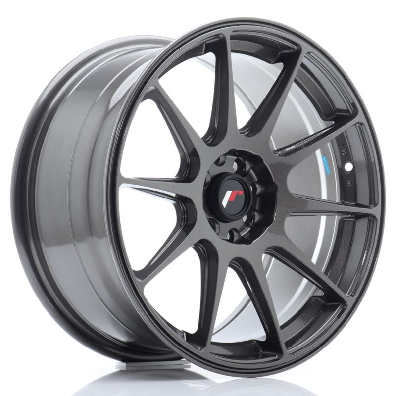 Jante Japan Racing JR-11 17x8.25" 5x112/114.3 ET35 | Hyper Gray