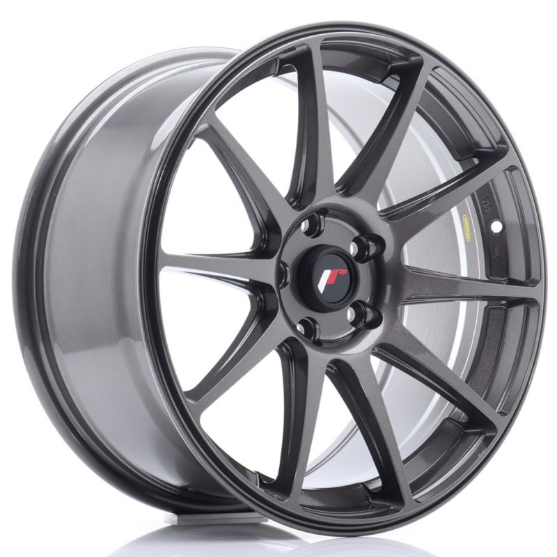 Jante Japan Racing JR-11 18x8.5" 5x112 ET40 | Hyper Gray
