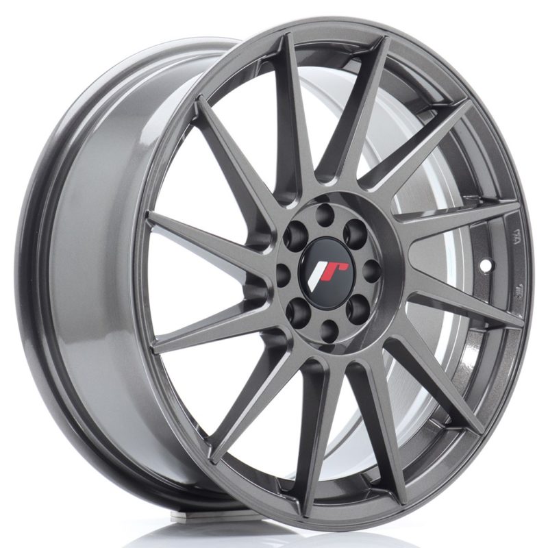 Jante Japan Racing JR-22 17x7" 4x100/114.3 ET35 | Hyper Gray