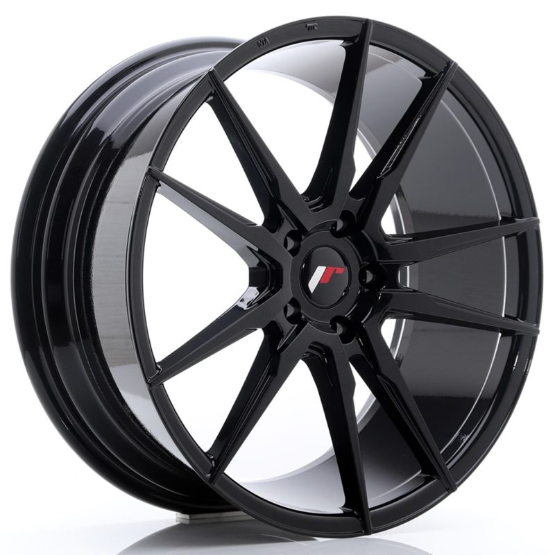 Jante Japan Racing JR-21 20x8.5" 5x112 ET40 | Noir Brillant