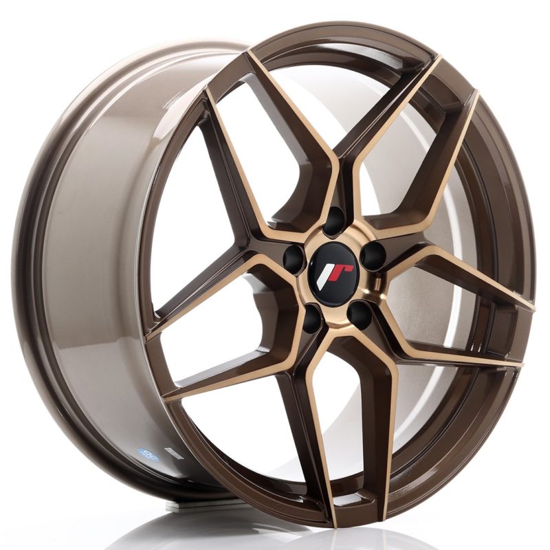 Jante Japan Racing JR-34 19x8.5" 5x114.3 ET40 | Noir Brillant