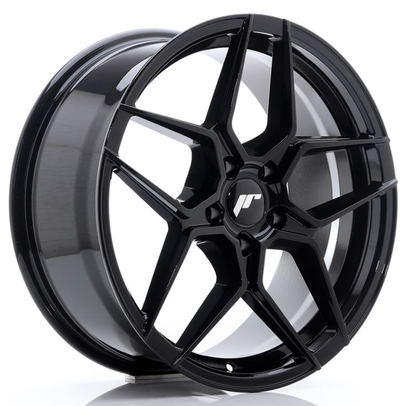 Jante Japan Racing JR-34 18x8" 5x112 ET42 | Noir Brillant