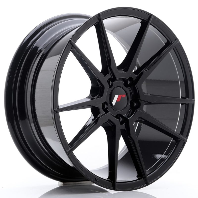 Jante Japan Racing JR-21 18x8.5" 5x112 ET40 | Noir Brillant