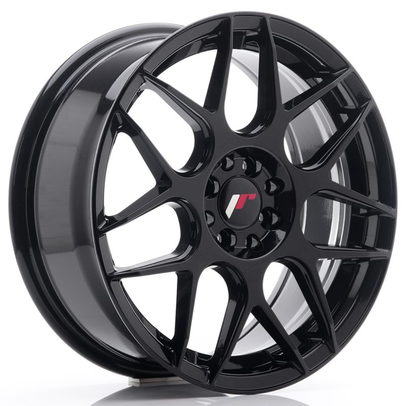 Jante Japan Racing JR-18 17x7" 5x100/114.3 ET40 | Noir Brillant