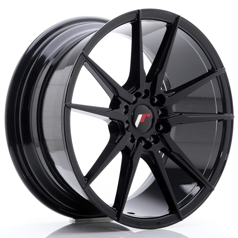 Jante Japan Racing JR-21 18x8.5" 5x112/114.3 ET40 | Noir Brillant