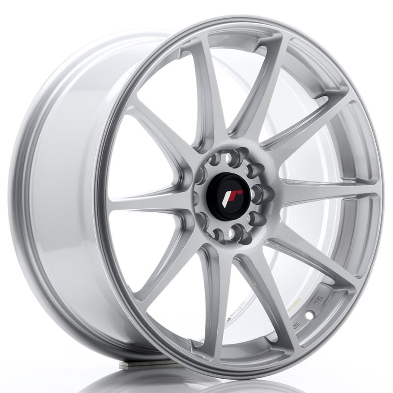 Jante Japan Racing JR-11 18x8.5" 5x112/114.3 ET40 | Gris Argenté