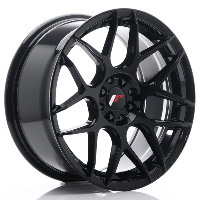 Jante Japan Racing JR-18 17x8" 5x100/114.3 ET35 | Noir Brillant