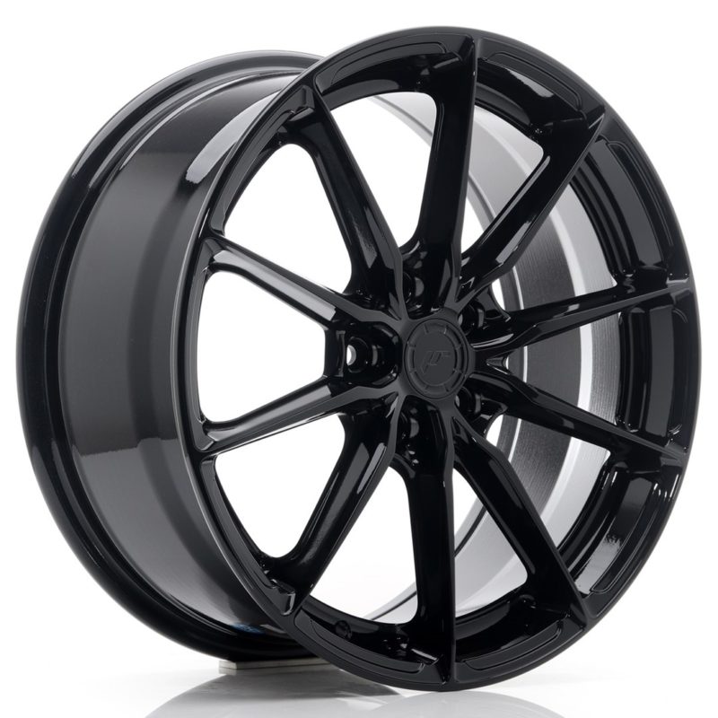 Jante Japan Racing JR-37 18x8" 5x112 ET45 | Noir Brillant