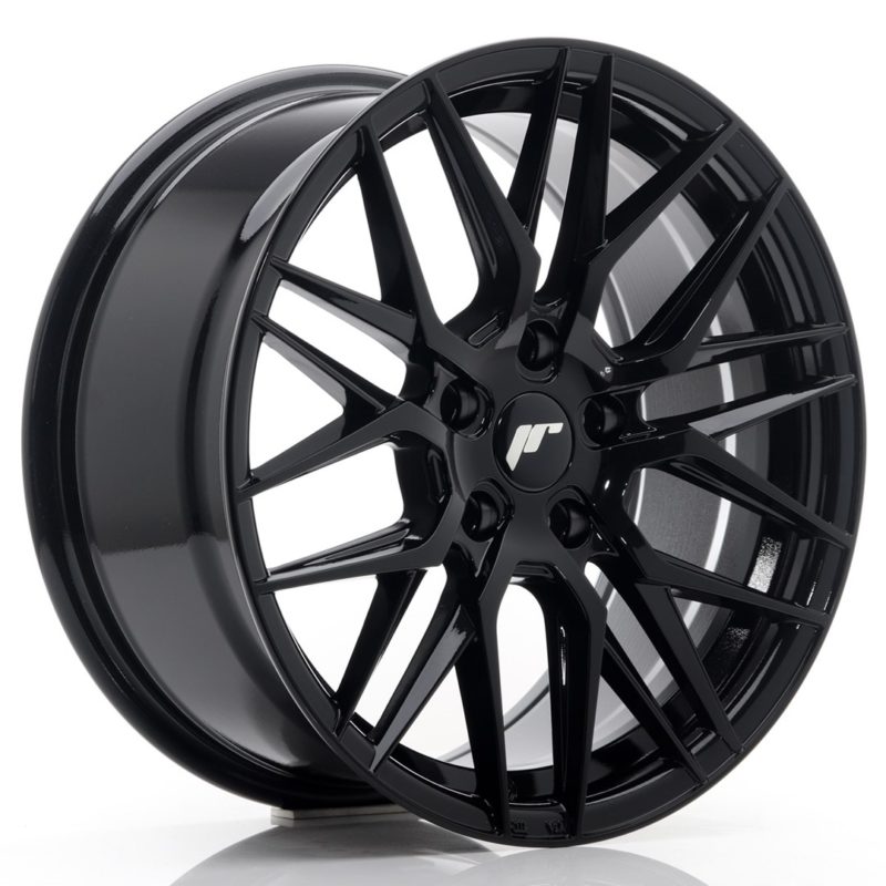 Jante Japan Racing JR-28 17x8" 5x100 ET35 | Noir Brillant