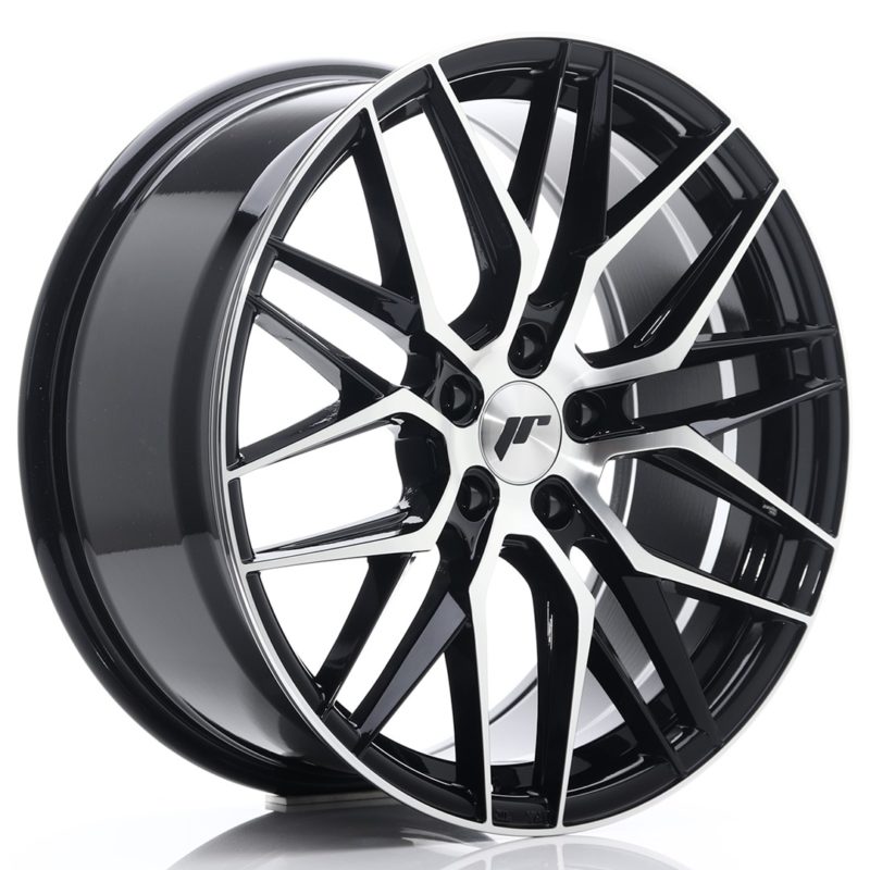 Jante Japan Racing JR-28 19x8.5" 5x112 ET35 | Noir Brillant / Poli