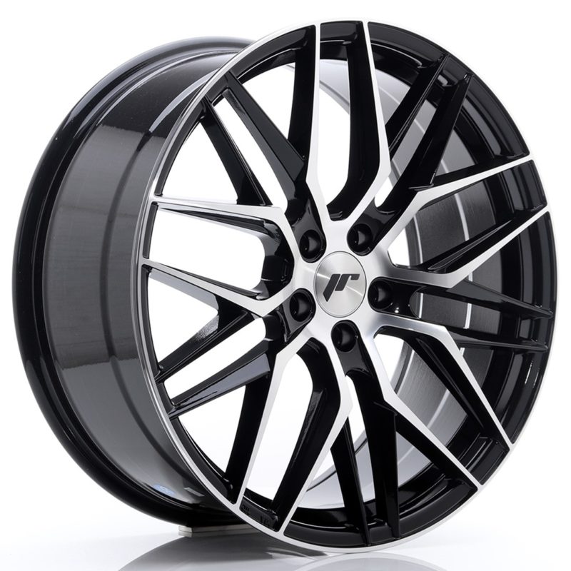 Jante Japan Racing JR-28 20x8.5" 5x108 ET40 | Noir Brillant / Poli