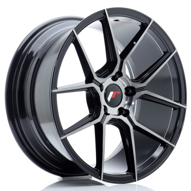 Jante Japan Racing JR-30 18x8.5" 5x112 ET40 | Noir Mat