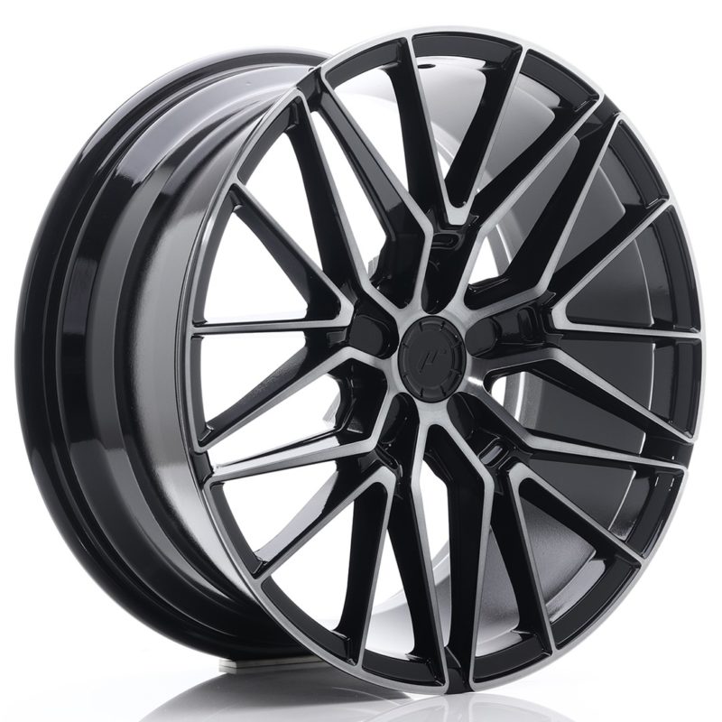 Jante Japan Racing JR-38 19x8.5" 5x112 ET45 | Noir Mat & Brillant