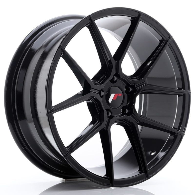 Jante Japan Racing JR-30 19x8.5" 5x112 ET35 | Noir Brillant