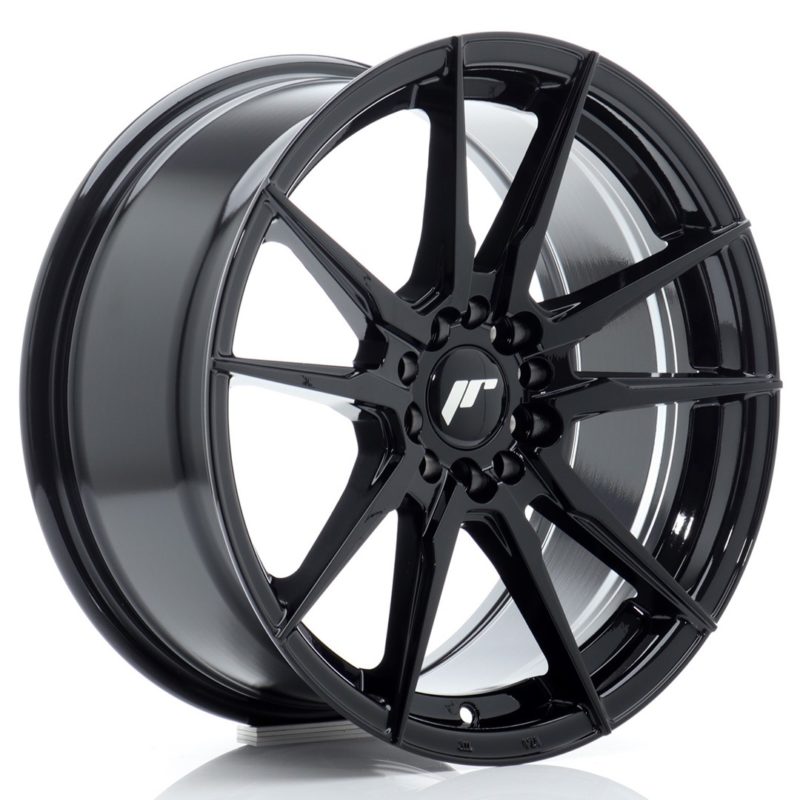 Jante Japan Racing JR-21 17x8" 4x100/114.3 ET35 | Noir Brillant