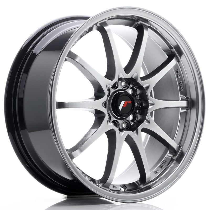 Jante Japan Racing JR-5 18x8" 5x100 ET35 | Hyper Black