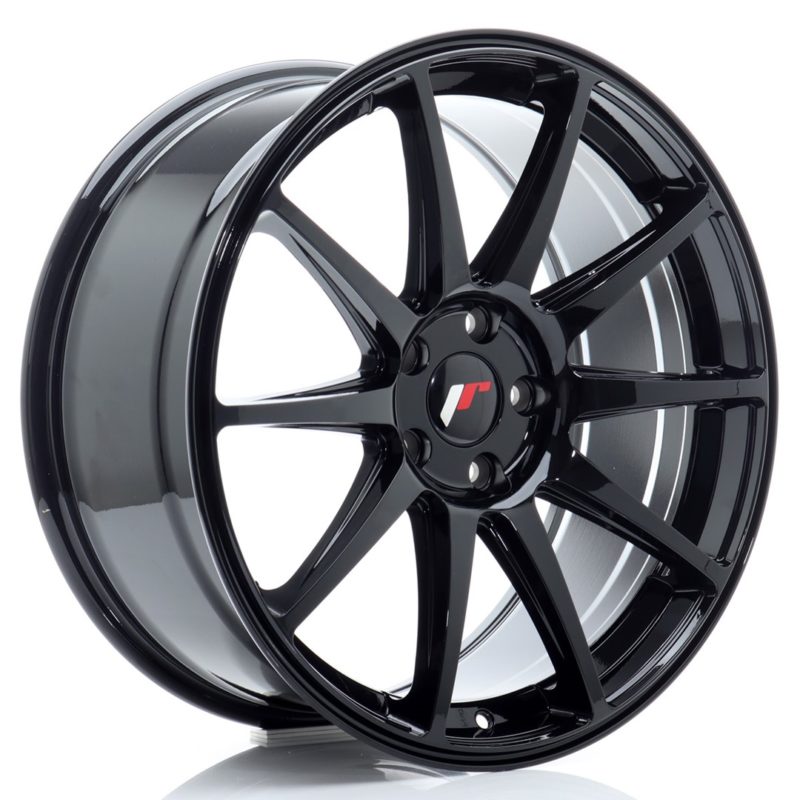 Jante Japan Racing JR-11 19x8.5" 5x114.3 ET42 | Noir Brillant