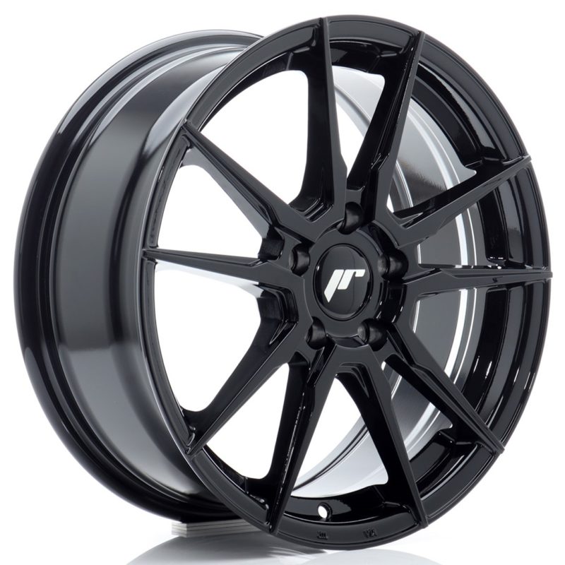 Jante Japan Racing JR-21 17x7" 5x100 ET40 | Noir Brillant