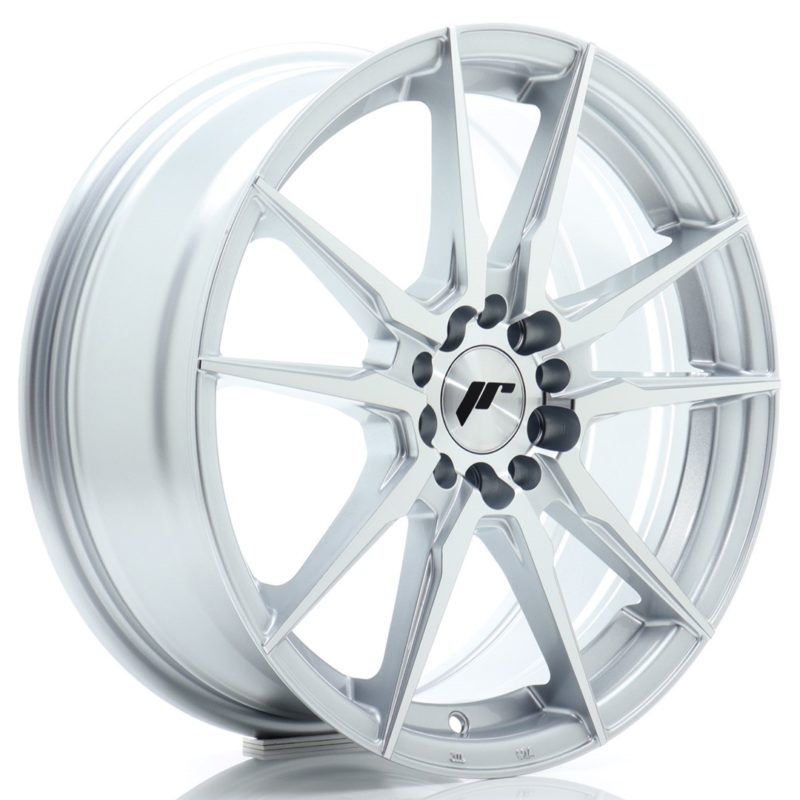 Jante Japan Racing JR-21 17x7" 5x100/114.3 ET40 | Gris Argenté Poli