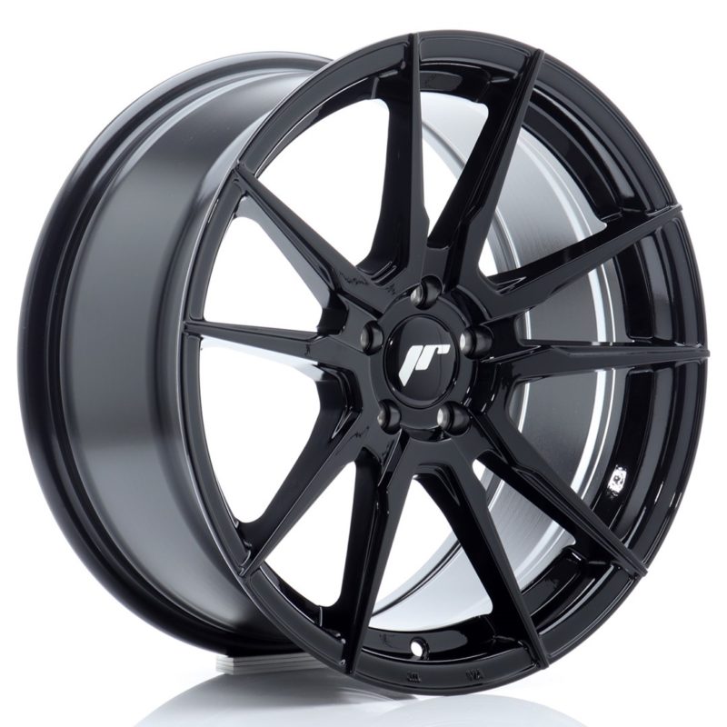 Jante Japan Racing JR-21 17x8" 5x100 ET35 | Noir Brillant