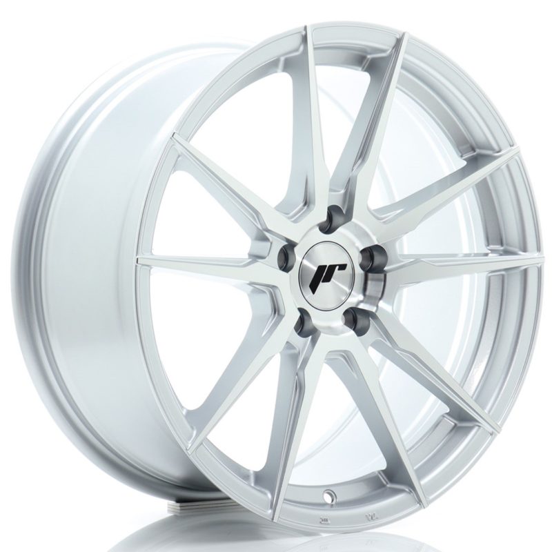 Jante Japan Racing JR-21 18x8.5" 5x112 ET45 | Gris Argenté Poli
