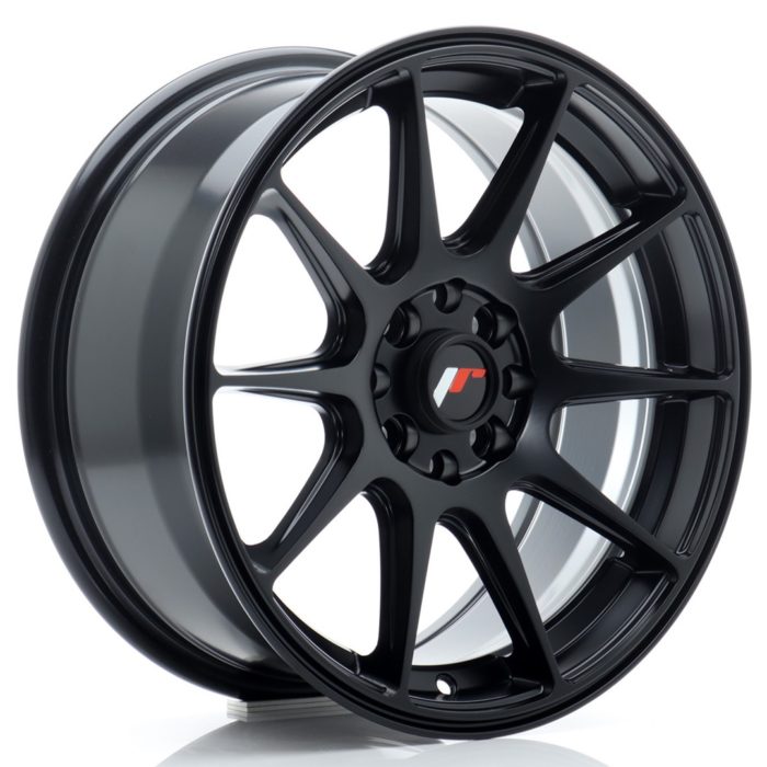 Jante Japan Racing JR-11 16x7" 4x100/114.3 ET30 | Noir Mat