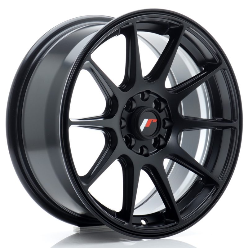 Jante Japan Racing JR-11 16x7" 5x100/114.3 ET30 | Noir Mat